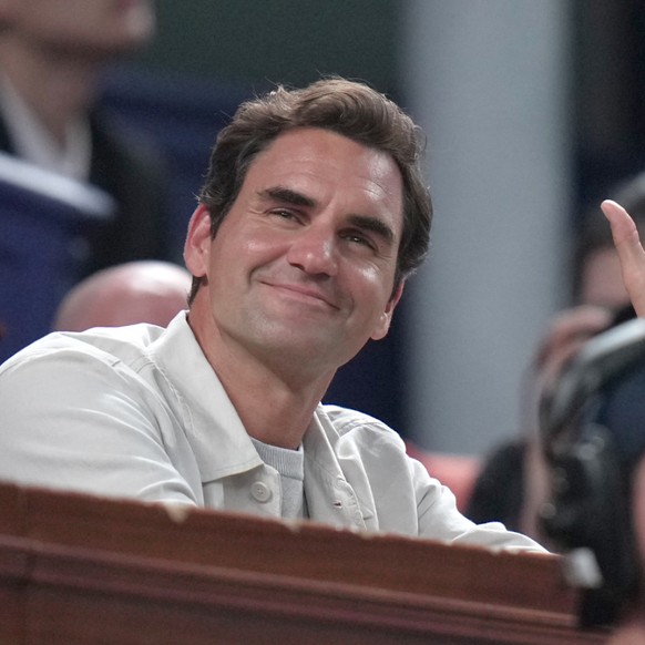 Roger Federer, ici en octobre à Shaghaï, est revenu sur sa nouvelle vie dans une interview pour les journaux de Tamedia