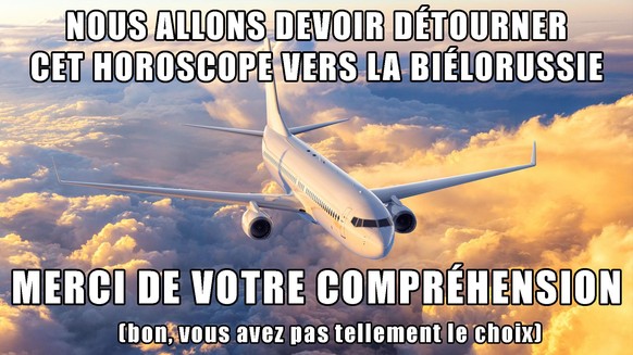 détournement, avion, biélorussie, horoscope