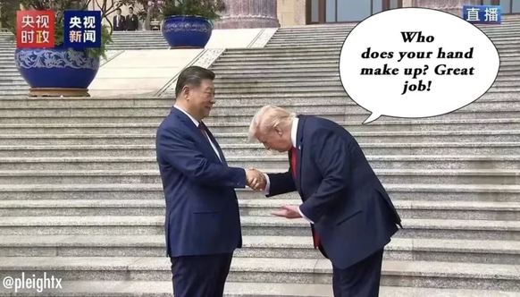 Trump Chine meme