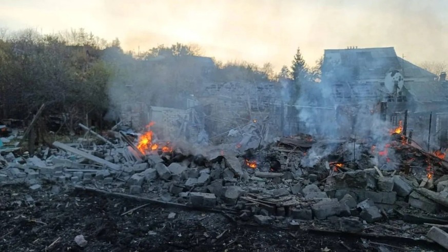 Destruction à Kramatorsk: la ville est déjà soumise à des attaques russes constantes.