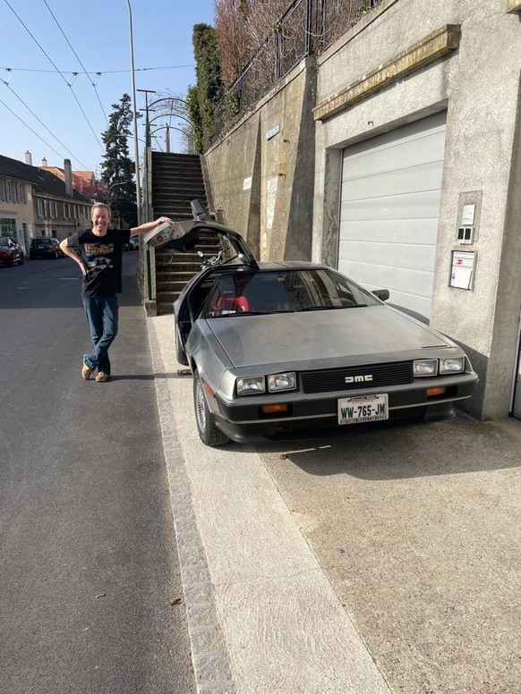 La voiture de la trilogie culte <em>Retour vers le futur</em> a un nouveau propriétaire