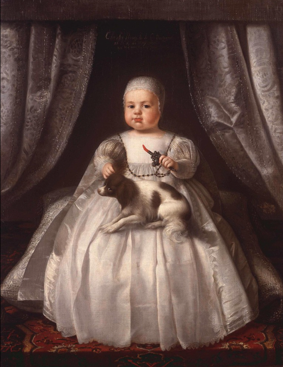 Nous vous laissons sur cette superbe peinture de Charles II quand il était petit.