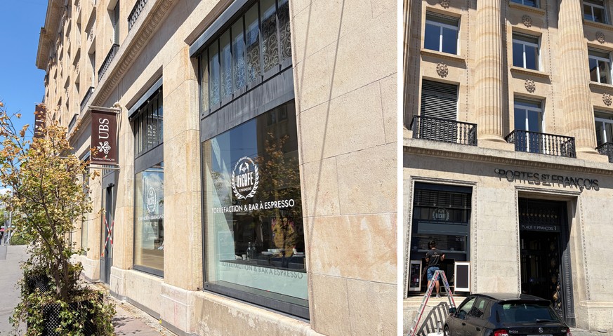Vicafe a pu percer une fenêtre de vente dans le bâtiment classé des Portes St-François.