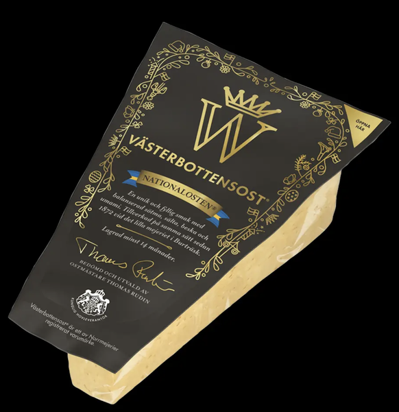 Voici le Västerbottensost.