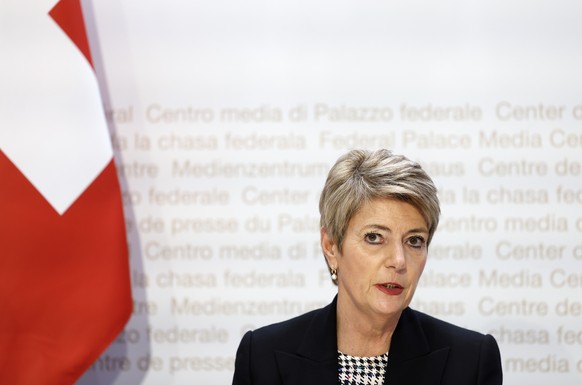 Karin Keller-Sutter, la ministre en charge de la tirelire confédérale.