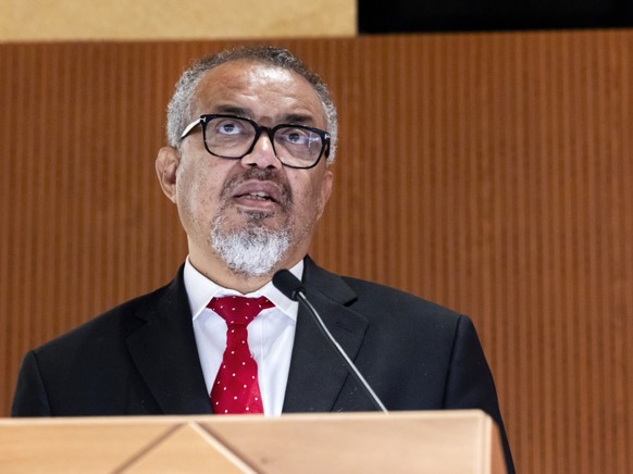Le directeur g�n�ral de l&#039;Organisation mondiale de la sant� (OMS) Tedros Adhanom Ghebreyesus affirme encore que toutes les hypoth�ses restent sur la table sur l&#039;origine du coronavirus (archi ...