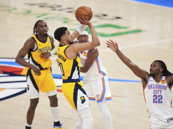 Tyrese Haliburton a climatisé la salle du Thunder en réussissant le dernier tir du match.