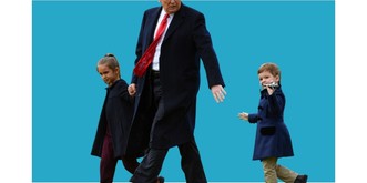 Trump a fait de ses petits-enfants une arme