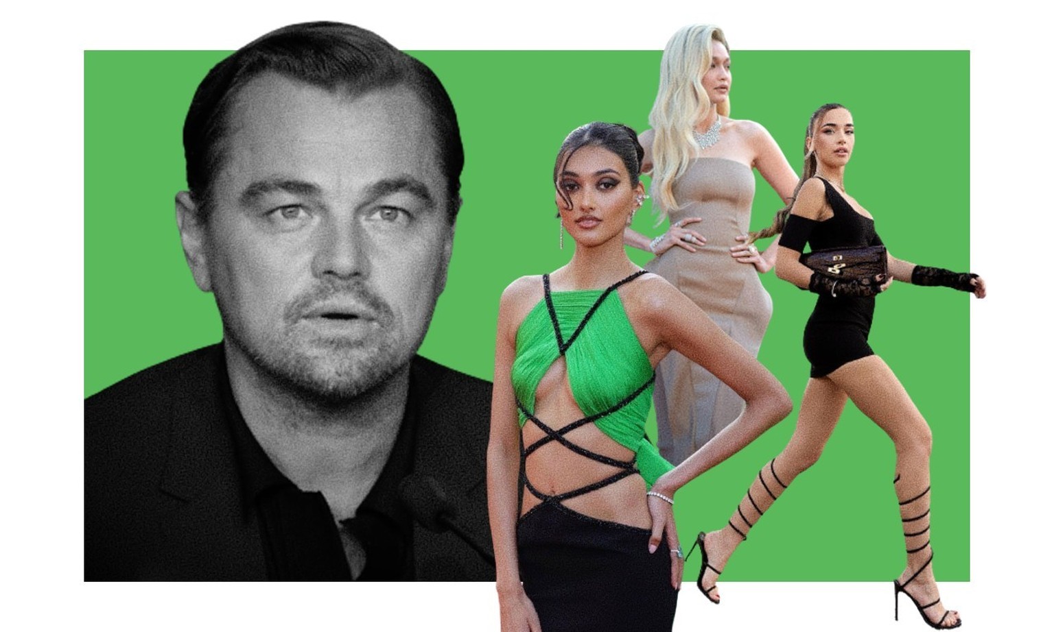 Gigi Hadid, Neelam Gill ou encore Maria Beregova figurent sur le tableau de chasse amoureux (très) fourni de Leonardo DiCaprio.