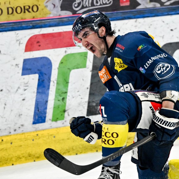 Alex Formenton a délivré Ambri, qui n'est plus qu'à une victoire du maintien.