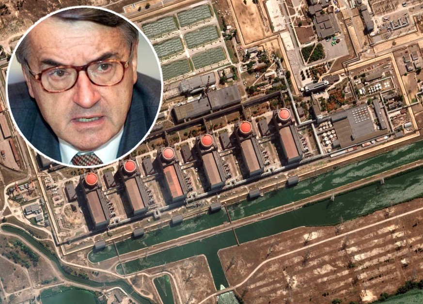 L'ancien directeur de l'AIEA, Bruno Pellaud, nous a expliqué le fonctionnement des six centrales du site nucléaire de Zaporijia.