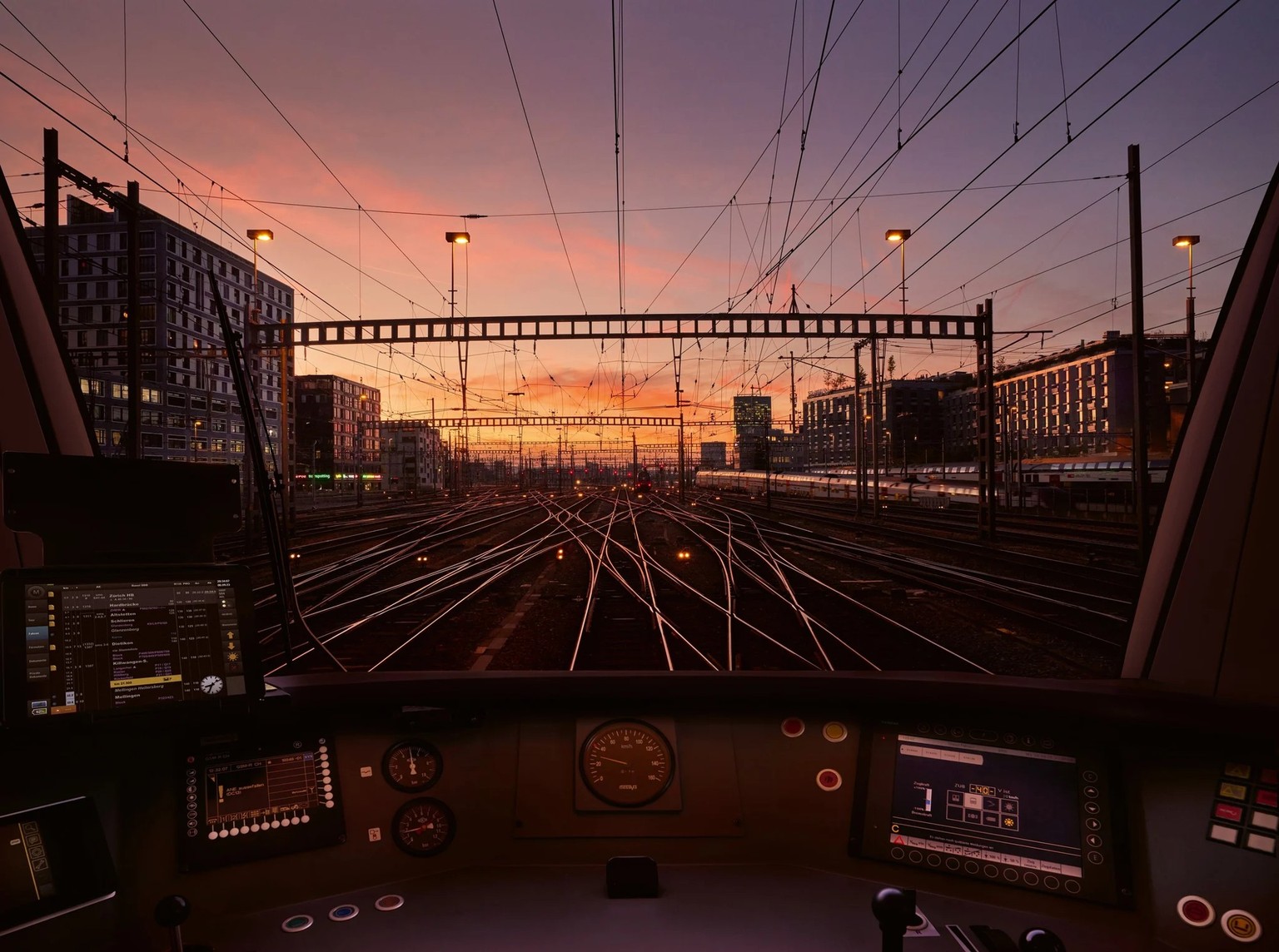 «Le plus beau métier du monde»: c&#039;est avec ce texte et cette image que les CFF recrutent de nouveaux talents pour conduire leurs trains et leurs locomotives.