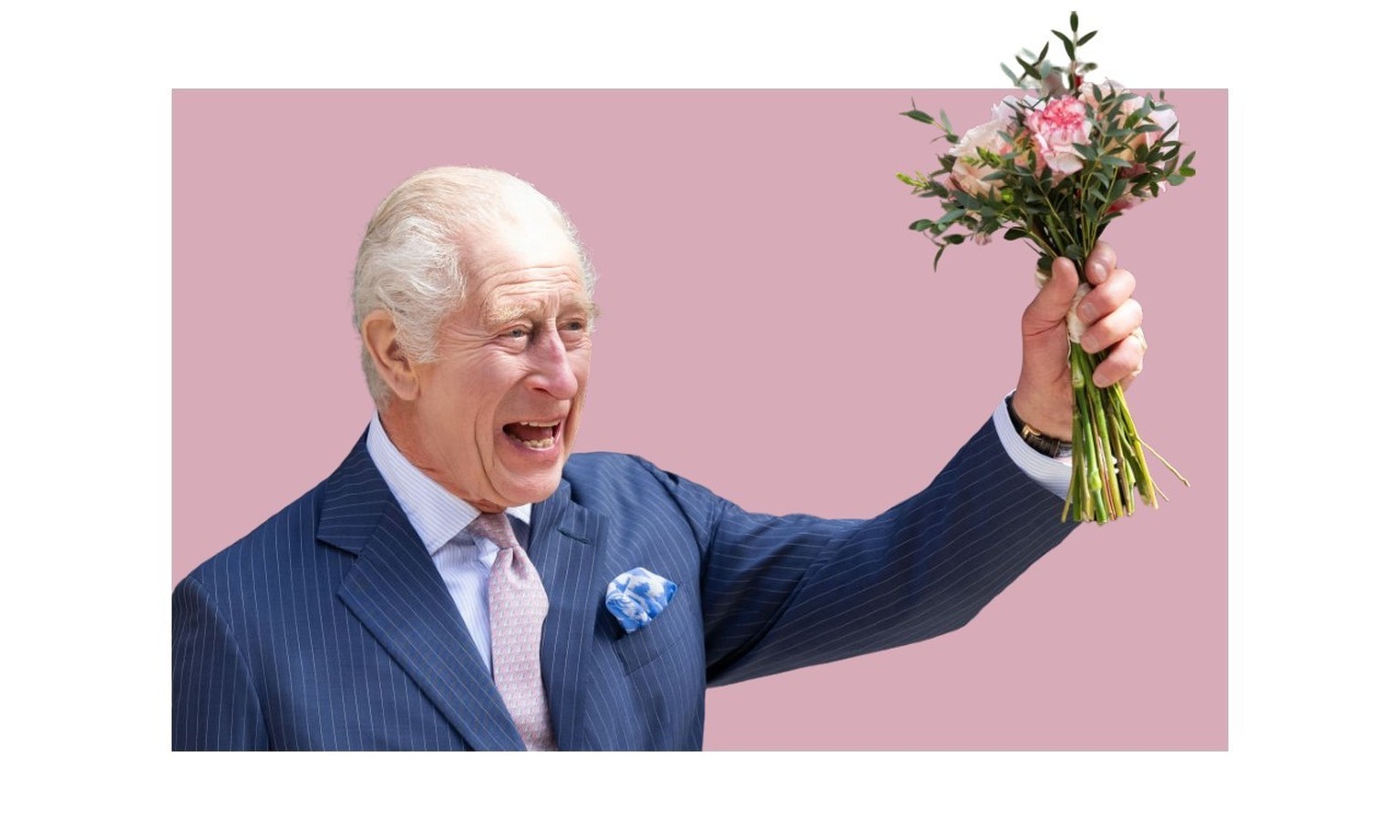 Le roi Charles, 75 ans, détendu et souriant, était accompagné de la reine Camilla, 76 ans, a accompli sa première visite officielle, symbolique et très scrutée.