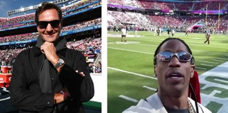 Toutes les stars repérées dans les tribunes du Super Bowl