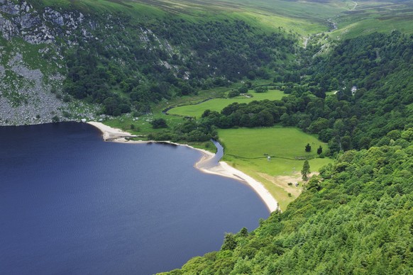 Le comté de Wicklow, en Irlande.