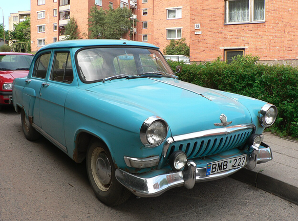 la deuxième série (1959-1962) de la Gaz Volga