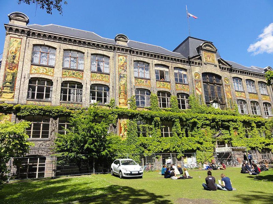 La Haute école des arts du Rhin (HEAR) à Strasbourg, où les cas ont été détectés.