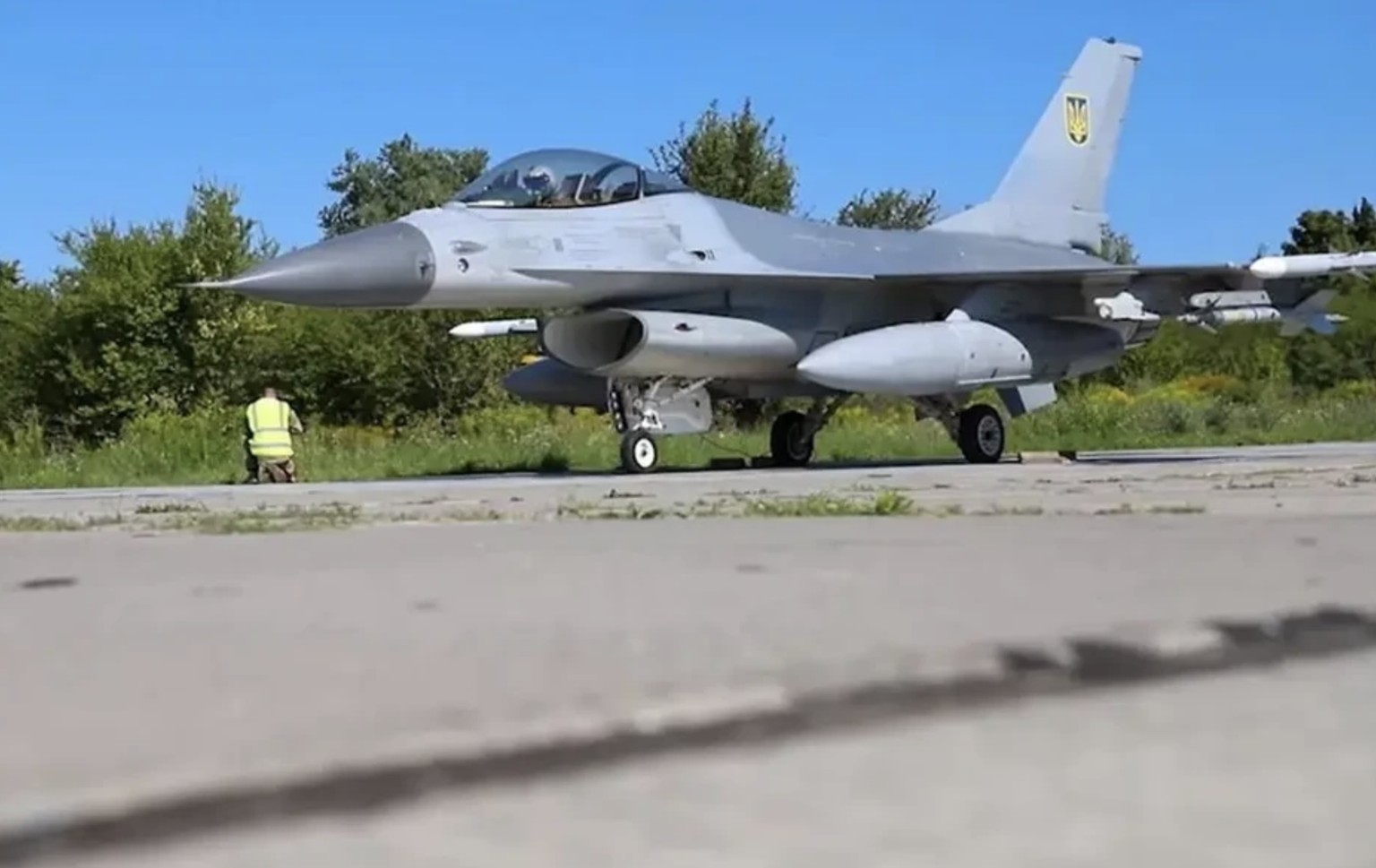 L&#039;Ukraine a ses premiers F-16: voici à quoi ils serviront