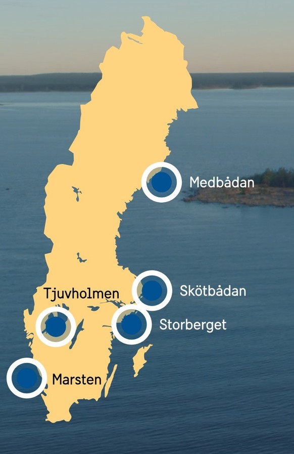 Voici où se situent les îles.