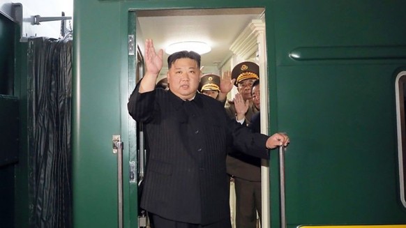 Kim Jong-un est arrivé en Russie mardi matin, selon les médias russes et nord-coréens.