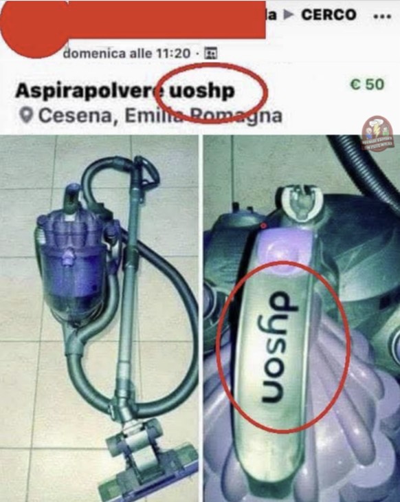 Die lustigsten Fails der Woche: Inserat für Staubsauger