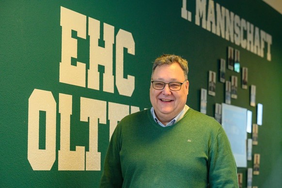 Marc Thommen, président du EHC Olten.