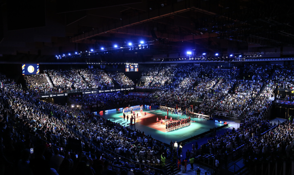 La salle a l'habitude de recevoir de grands évènements sportifs.