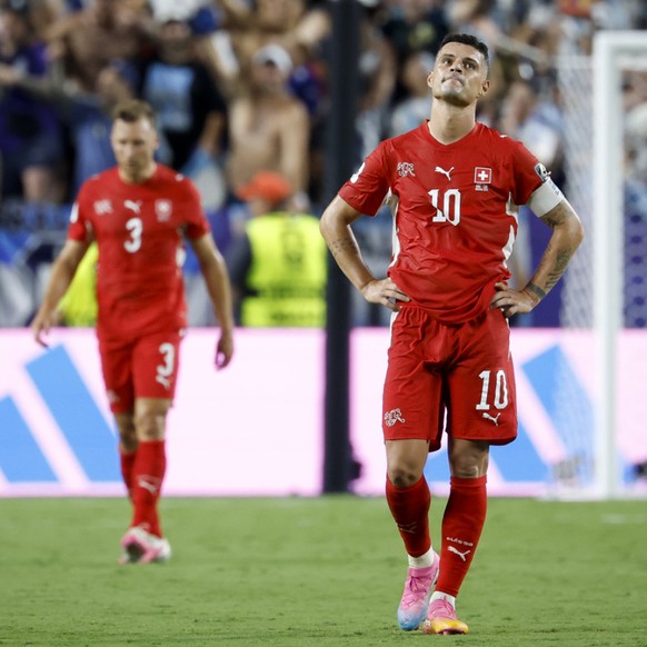 Le dépit de Granit Xhaka après le 3-1 argentin