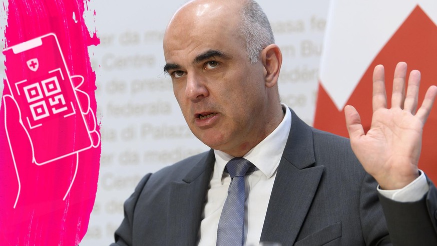 Alain Berset a argumenté au Conseil national pour expliquer que la situation particulière n'était pas une décision du Conseil fédéral, mais une constatation qui résultait de la situation épidémiologiq ...