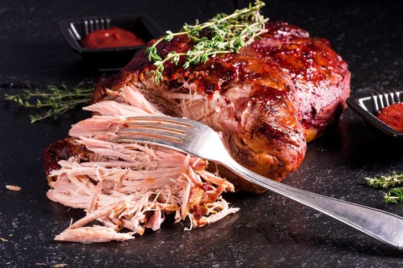 …et du saint pulled pork.