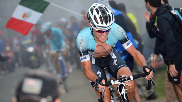 Cycling : 68th Tour of Spain 2013 / Stage 20 PAUWELS Serge (BEL)/ Aviles - Alto De Angliru 1557m (142,2km)/ Vuelta Ronde van Spanje / Rit Etape /(c)Tim De Waele (Photo by Tim de Waele/Corbis via Getty ...