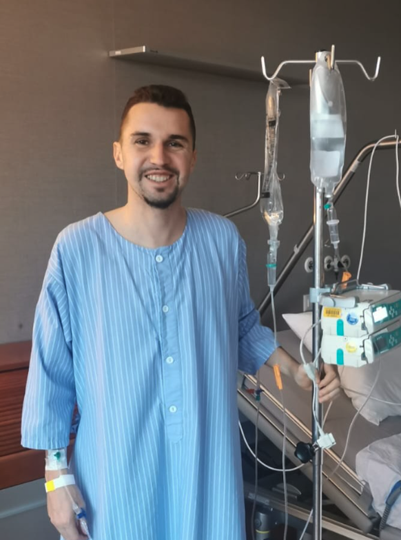 Julien Wanders a été opéré en décembre dernier, à Berne.