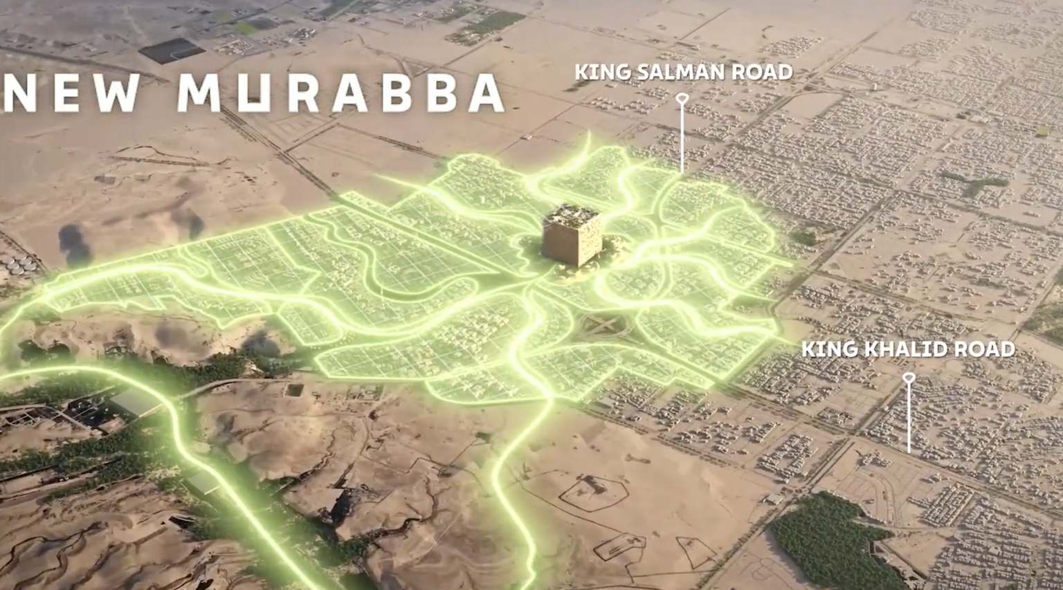 «New Murabba» doit être construit dans le centre-ville de Riyad.
