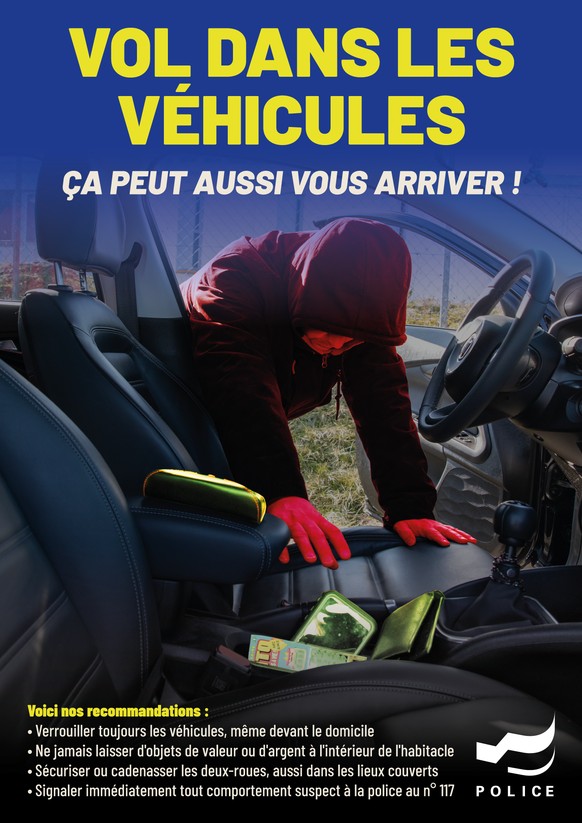 Recrudescence des vols dans les voitures sur Fribourg