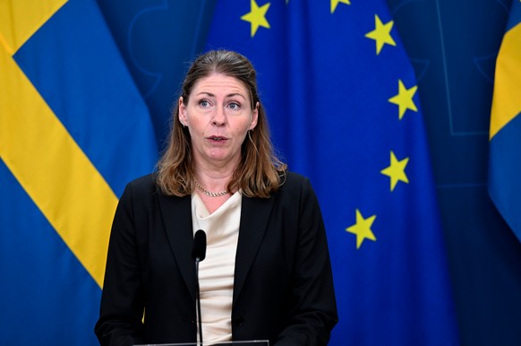 Elisabet Lann avant de perdre conscience en Suède