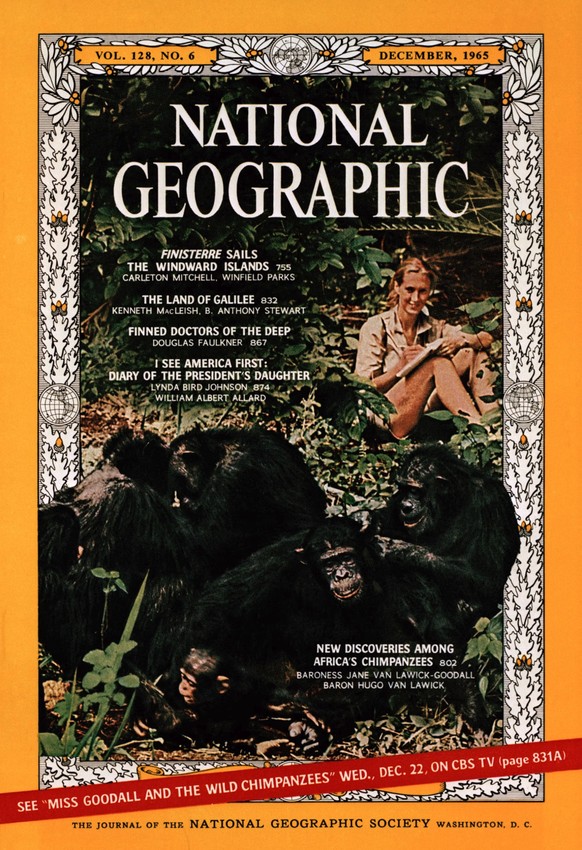 Couvertures du National Goegraphic en 1965.