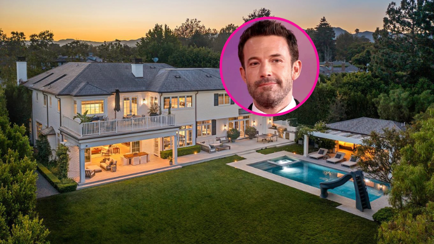 Ben Affleck aime quand sa pelouse est bien tondue.