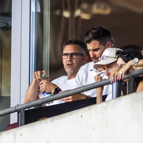 Nouveau coach des Grenat, Jocelyn Gourvennec a assisté au nul entre Servette et GC à la Praille