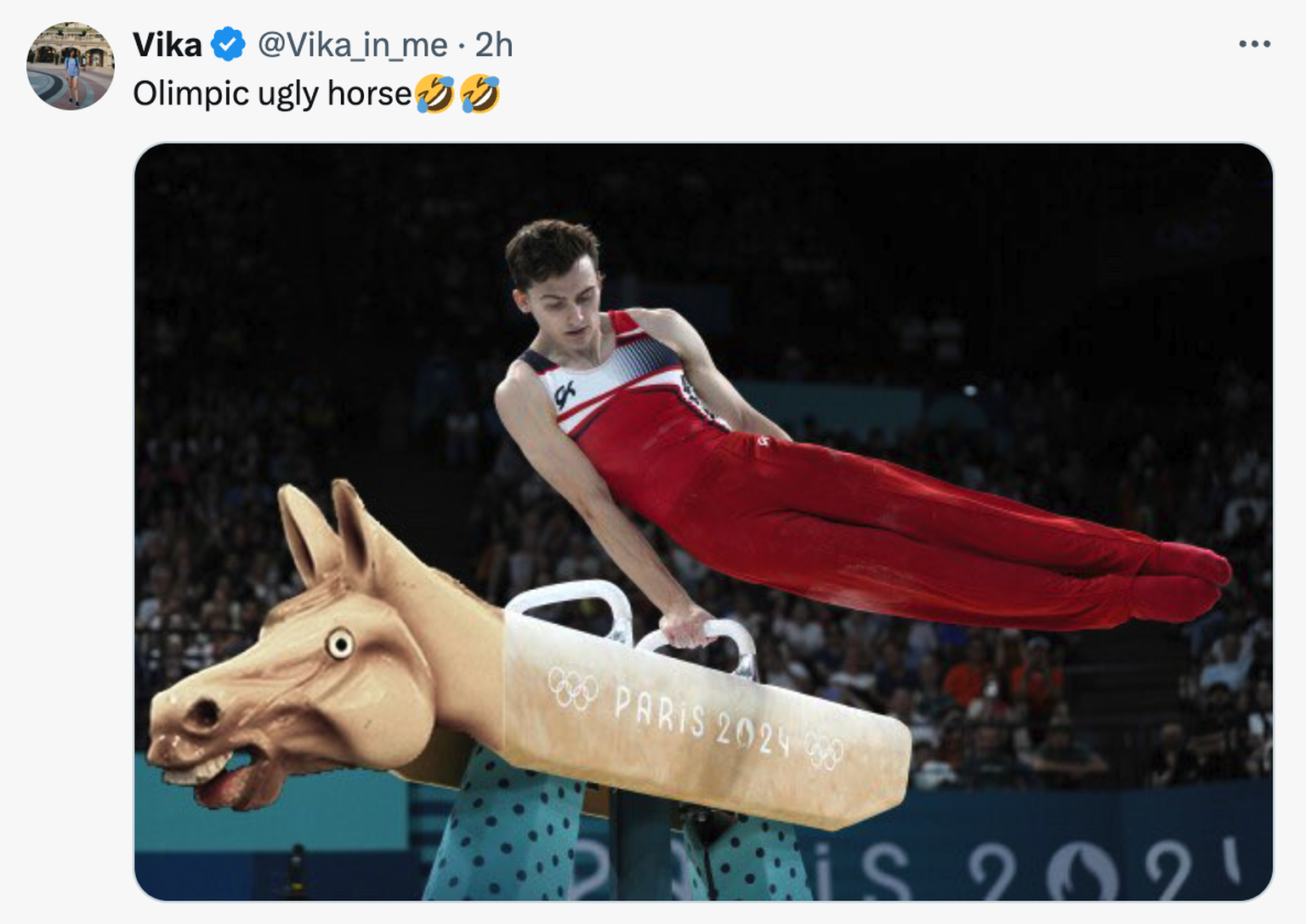 Capture d&#039;écran d&#039;un tweet sur X.