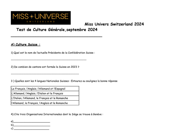 Par contre, on n'a pas utilisé la police de caractère Comic Sans comme sur le questionnaire original... on a passé l'âge.