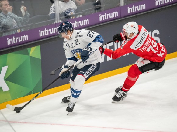 Thürkauf n&#039;a pas fini le match jeudi contre la Finlande