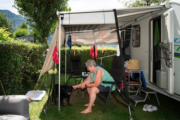 Le camping sans enfants d'Interlaken