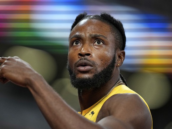 Kishane Thompson a fait forte impression dans les séries du 100 m