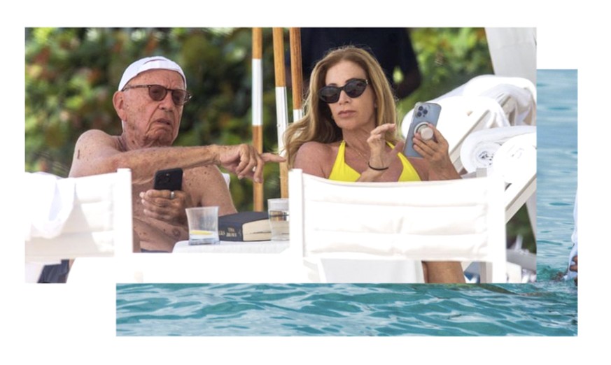Le «tsar des médias» Rupert Murdoch se remarie à 92 ans
