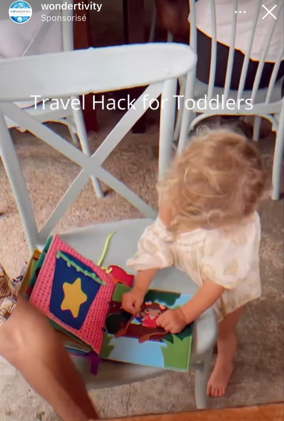 J'ai vu une enfant avec ce travel hack au resto un jour... le machin n'a pas tenu 2 minutes sur la table.