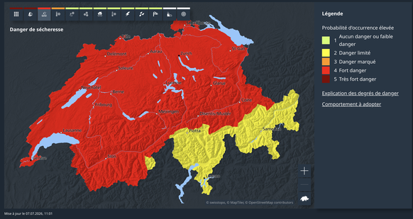 La canicule se réinstalle en Romandie, ce qui dit MétéoSuisse