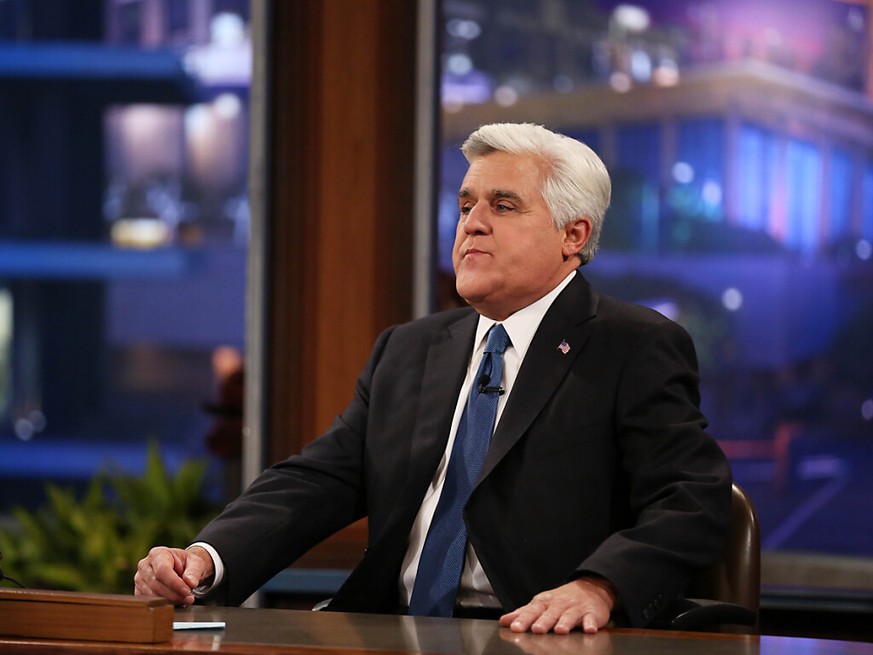 Jay Leno était notamment connu pour ses monologues introductifs où il titillait ses invités, qu'ils soient des personnalités politiques ou des célébrités (archives).
