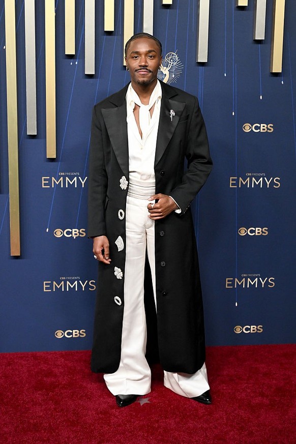 Dewayne Perkins at the 77th Primetime Emmy Awards held at the Peacock Theater on September 14, 2025 in Los Angeles, California. (Photo by Michael Buckner/Variety via Getty Images)