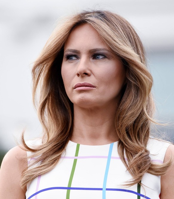 June 22, 2017 - Washington, District of Columbia, United States of America - First Lady Melania Trump attends the Congressional Picnic on the South Lawn of the White House in Washington, DC, on June 2 ...