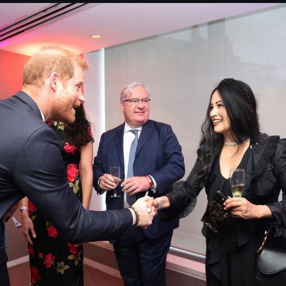 Minerva Mondejar Steiner a notamment rencontré le prince Harry l'an dernier, dans le cadre de l'association WellChild pour les enfants malades.